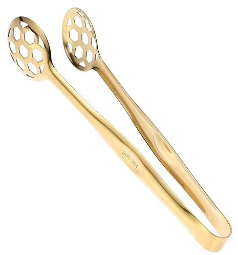 TOPBATHY Cooking Tong Outdoor Supply Kitchen Steak Tongs Stainless Steel Cooking Clamps Versatile Serving