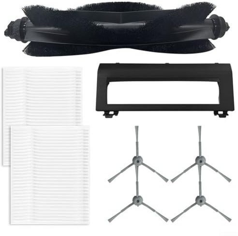 Accessories Kit For Eufy For RoboVac L50 L50 SES L60 For Hybrid, Vacuum Cleaner Replacement Parts With Side Brush Filter&sponge Rolling Brush Guard