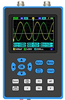 DSO2512G 120M Bande passante 500MSa/s DSO-TC2 Oscilloscope double canal 10mV Sensibilité verticale minimale Analyse du spectre FFT pour les débutants en bricolage(DSO2512G)