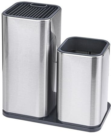 PRETYZOOM Cubo De Almacenamiento Alto para Utensilios De Cocina Gran Capacidad para Herramientas De Corte para Organizar La Cocina.