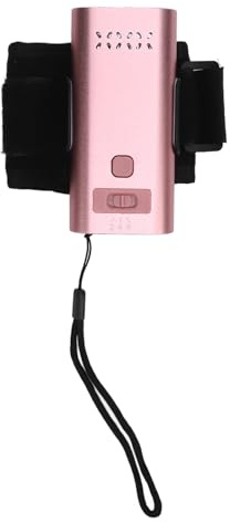 Cryfokt Luce di Polimerizzazione in Gel, 3 Marce 395 Nm Lampada per Unghie a LED Ad Angolo Regolabile con Cintura da Polso per Nail Art (oro rosa)