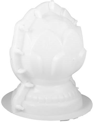 DECORNIJIA Stampo per Colonna Romana in Cemento con Design Sfera di Loto Forma Decorativa per Recinzioni e Balaustre da Giardino Facile da Usare e Pulire per Percorsi e Spazi Esterni