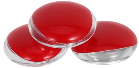 HAKIDZEL 3 St Portabel Sminkförvaring med Spegel Påfyllbar Ögonfrans Puderbox i Kompakt Lätt Design för Resor och Daglig Organisering