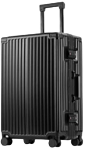 Cooleben Exklusiver Hartschalenkoffer aus Premium-PP-Material | 360° Luxury-Drehrollen + TSA High-Security Schloss + Aluminium-Teleskopgriff von Luxus-Qualität (Weiß, M-24inch)