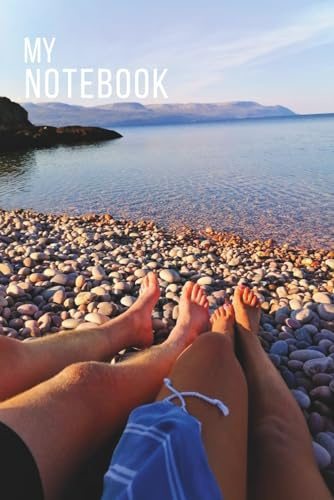 Beautiful Journey Notebook: Relaxing Beach-Themed Lined Journal | Inspirational Quote & Travel Photography