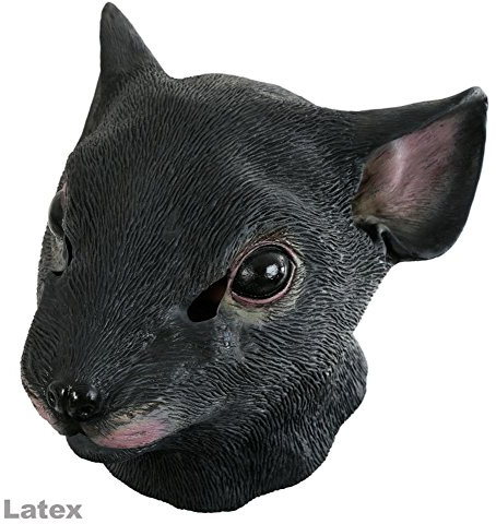 Vollmaske Riesen-Maus, Latex