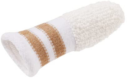 Zahnbürste für Hunde - praktischer Fingerling aus Micro-Fleece, Zahnpflege für Hunde, wirkt antibakteriell und zahnfleischschonend, ZAHN-FINGERLING von LILA LOVES IT