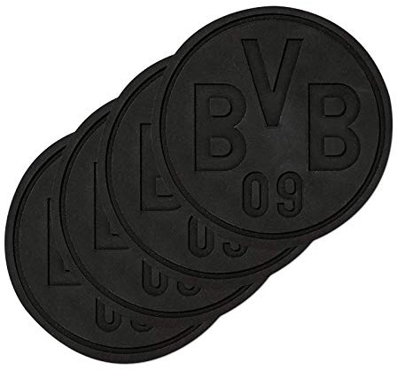Borussia Dortmund BVB-Silikonuntersetzer (4 Stück)