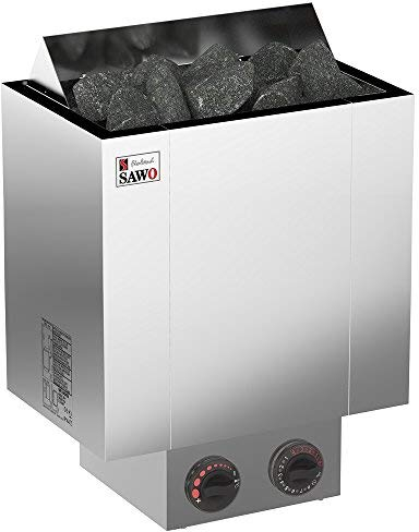 SAWO NORDEX 2017 Elektrische Saunaofen, Leistungsbereich: 4,5 kW; 6,0 kW; 8,0 kW; 9,0 kW; mit integrierte Steuerung (NB-Modell); Multispannung: entweder Einphasig oder 3-Phasig;