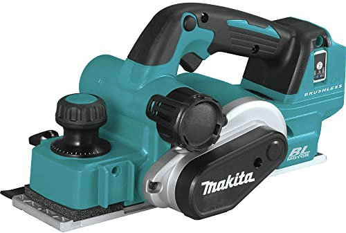 Makita XPK02Z 3-1/4 Brushless 18V Lithium-Ion LXT® Cordless Planer, AWS™ Compatible, Tool Only