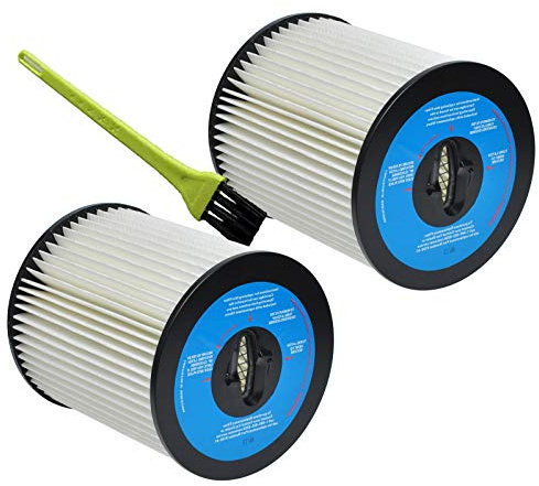 8106-01 Central Vac Filter Replacement Compatible with Dirt Devil CV2000 CV2200 CV2600, 7 inch Central Vacuum Cleaner Filter Compatible with Vacuflo FC300 FC520 FC530 FC550 FC610