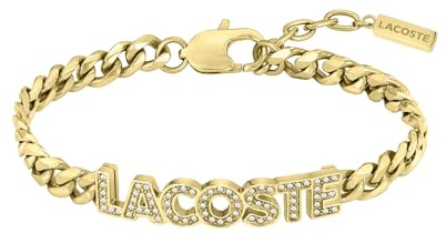 Lacoste Gliederarmband für Damen Kollektion SCRIPT mit Kristallen - 2040063