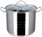 KADAX Pentola alta con coperchio, pentola per zuppa in acciaio inox, versatile, per tutti i piani cottura, per carne, verdure (13,5 L)