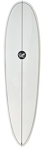 Light Surfboard Minilog White - Epoxy - US + Future