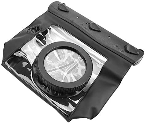 Kamera-Tauchtasche für DSLRs, wasserdichte Unterwasser-Tauchtasche, Kamera-Tauchtasche, wasserdichte Kameratasche Schützt DSLR Bis zu 20 M (CCYLEZsb01r95ggc-02)