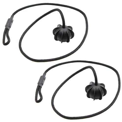 OTOZUM Auto Kofferraum Halteband Kompatibel Mit VW Für Golf Für GTI 2006–2019 1K6863447A Kofferraum-Hutablage Schnur-Schnur-Abdeckung, Kofferraum-Lanyard, Hängendes Seil, Schnalle, Halteschnur(2)