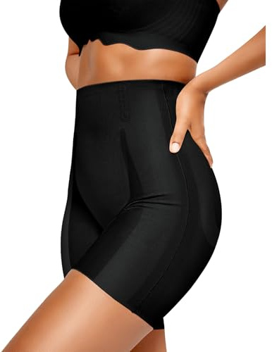 AOWVUTS Shapewear Guaina Contenitiva Donna Pancia Piatta Guaina Modellante Mutande Pancera Contenitiva Intimo Modellante Vita Alta Snellente Slip Pantaloncini Dimagrante Senza Cuciture