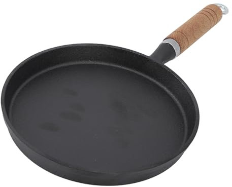 Planchette en fonte de 20 cm, Pan de cuisine à œufs omelette sans bâton avec poignée pour le restaurant Hôtel Home Kitchen Utilisation