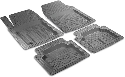 Universal Gummi Fußmatten Set (4-tlg) für Dacia Duster 2. Gen.