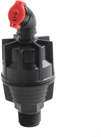 Arroseur rotatif automatique à 360 degrés, arroseur de pelouse réglable de 1,27 cm pour l'agriculture et l'irrigation du jardin, pointe en métal avec matériau ABS, couverture uniforme de l'eau