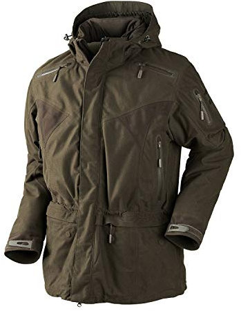 Härkila gefütterte Jagdjacke Herren Visent - wind- und wasserdichte Winterjacke Jagd, Größe:52