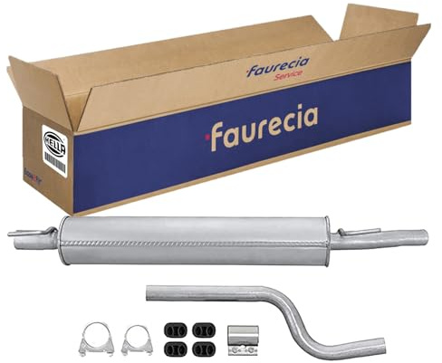 HELLA 8LC 366 024-801 Mittelschalldämpfer - Easy2Fit® Kit - mitte | Kompatibel mit: OPEL ASTRA G Cabriolet, ASTRA G Caravan, ASTRA G CC, ASTRA G CLASSIC, ASTRA G CLASSIC Caravan