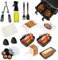 Ninja Heißluftfritteuse Zubehör- Airfryer Zubehör kompatibel für Ninja Foodi Max Dual Zone AF400EU AF500EU AF300EU Und 7,6-10,4L, Ninja Airfryer Zubehör, Silikon Air Fryer Accessories BPA-frei