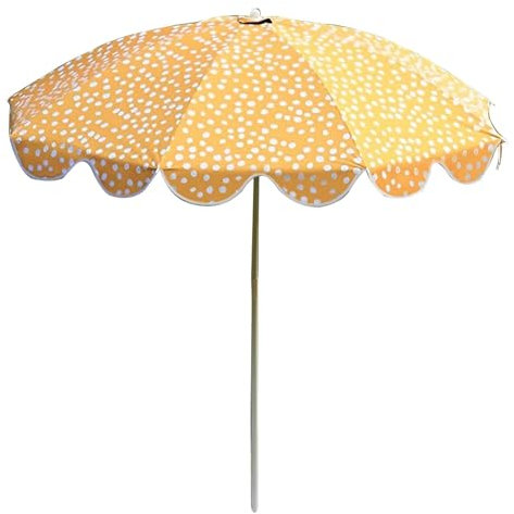 Strandschirm Sonnenschirm für den Außenbereich, UV50+-Schutz, Kleiner Gartenschirm Terrassenschirm, Tragbarer Sonnenschirm für Pool, Hof und Deck