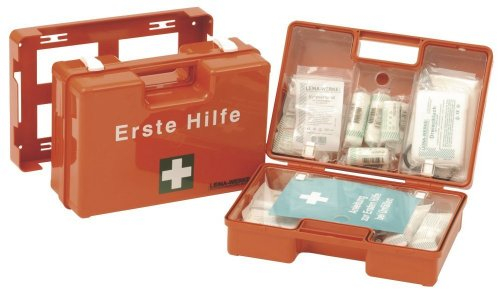 Erste-Hilfe-Koffer SAN - DIN 13169 - orange Farbe orange