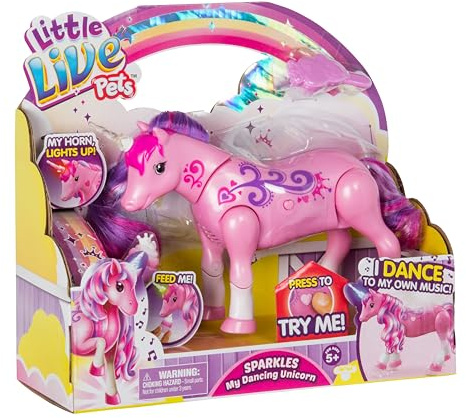 Little Live Pets- Sparkles My Dancing Unicornio, Multicolor (Moose 28683) , color/modelo surtido