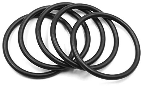 sourcing map 5 Stück Nitrilkautschuk O-Ring Dichtung Dichtungsscheibe für Auto 81mm x 7mm schwarz