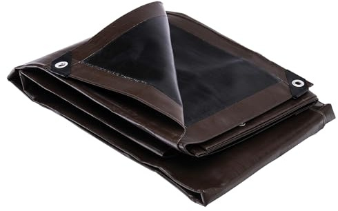 WERKA PRO Bâche Professionnelle Marron 350g/m2 3 x 5 m