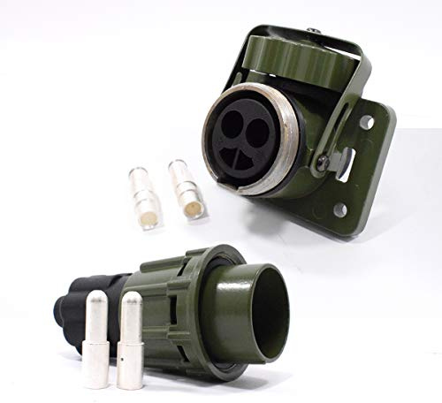 Easy Link Nato Presa + Presa 24 V 35 mm² 2 poli vigili del fuoco, esercito tedesco