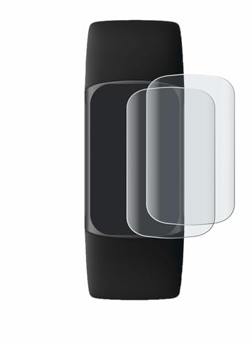 brotect 3D Curved Screen Protector Matte compatible with Fitbit Charge 5 (2 Pack) - Full Screen Coverage