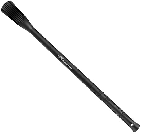 Cutter Mattock, 36 Heavy Duty Pick Axe with Forged Heat Treated Steel Blades Hoe for Weeding, Prying and Chopping, Digging Tool with Fiberglass Handle (36 Fiberglass Handle Only)