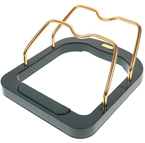 UTHCLO Dekorativer Topfdeckelhalter Multifunktionaler Organizer Für Töpfe Und Pfannen Platzsparendes Design Für Küchen Und Schränke Einfache Installation Ohne Bohren Für Kleine