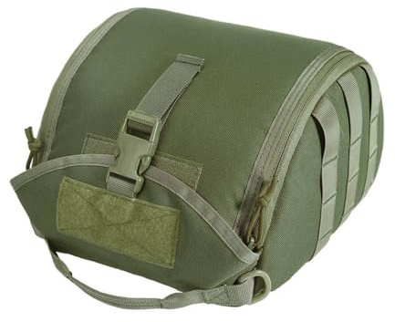 MiOYOOW Borsa per casco tattico, leggera, antigraffio, imbottita, per sport, caccia, tiro e combattimento