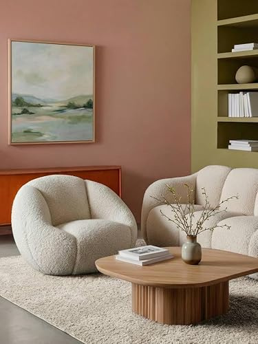 RugVista Aris Tappeto, 160 x 230 cm, Off Bianco | Moderni, Rettangolare, Pelo lungo, Lavabile solo a secco, Oeko-Tex 100, Soggiorno, Camera da letto