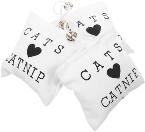 Supvox 6stücke Katzenminze Spielzeug Aus Canvas Chew Toys Für Kätzchen Zur Zahnreinigung Und Plaque-entfernung Zufällige Farben
