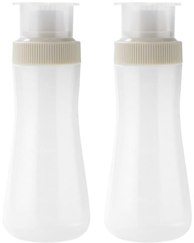 Shaker à sucre en poudre, 2 pc contenants d'assaisonnement, 350 ml de sucre en poudre avec couvercle, bouteille de compression en plastique pour cacao thermal