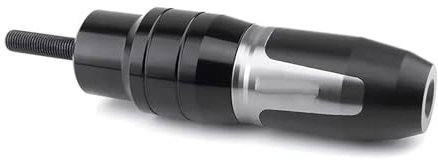 VAHAKKRMVM Motorrad-Sturzschutz Für Z750 Z900 Z800 Z250 Z300 Für Ninja 250 300 Z1000 Z1000SX ER6N Motorrad-Sturzpads Auspuff-Schlittenschutz(Titan)