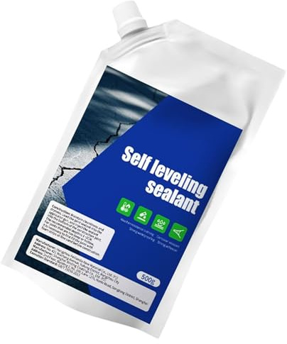 Masilla Para Grietas De Cemento Exterior - Sellador De Hormigón,Adhesivo Impermeable de Secado Rápido 500ml para Suelos Azulejos Piscina Entrada Muro
