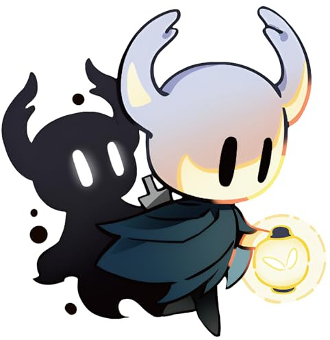 Hollow Knight Auto Aufkleber PVC Sticker Schatten Seele Motiv