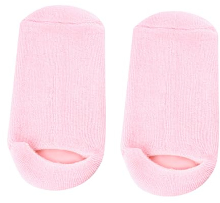 OUNONA 2 Pair Moisturizing Spa Gloves and Socks Gel Hydrating Hand Feet Care for Dry Cracked Epidermis Overnight Use