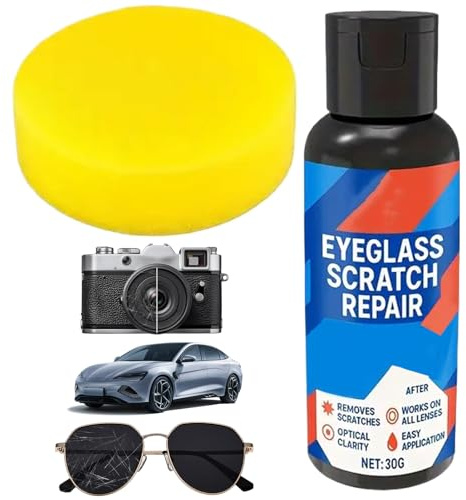 Rénovateur De Rayures Pour Lunettes | Nettoyage Profond 30g - Nettoyant Pour Lentilles Et Écrans Anti-Rayures,Pour Écrans Montre Téléphone Appareil
