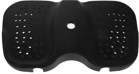 WRITWAA Ergonomische Fußstütze für Rollstuhl und Rollstuhl Ersatzteile aus Kunststoff mit Moderner Einzigartiger Form und Integrierter Struktur für Medizinische und Persönliche Nutzung