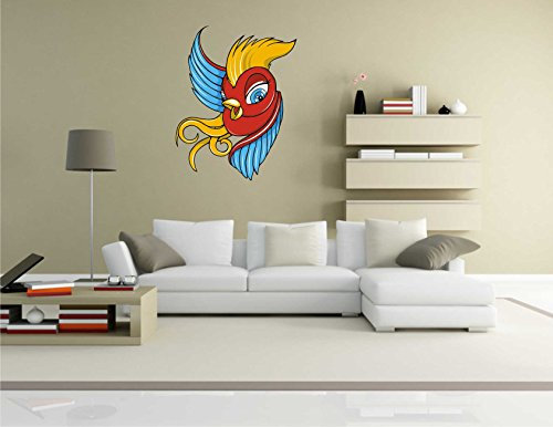 INDIGOS Wandtattoo, Bunt