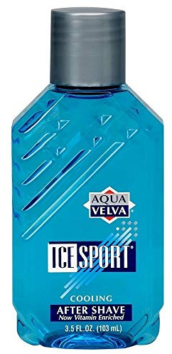 Aqua Velva Ice Sport Cooling After Shave 3.50 Ounce (Value Pack of 4)