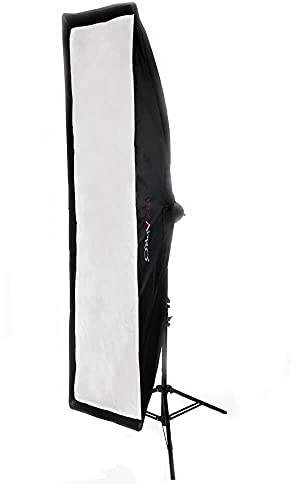 Pixapro Strip Softbox Bowens S-Type Modifier Kit Film Camera Key Light Photo LED Light Box Photography Lighting Lightbox Godox (35x160cm)