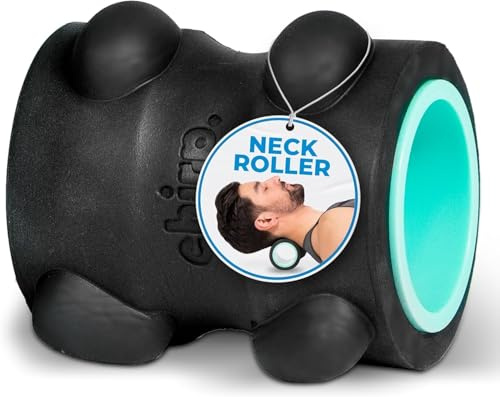 Chirp Wheel XR Massage Roller for Neck & Headache Relief – Rejuvenate Body, Spinal Care & Tension Through Thumb Pressure Release | High-Density Foam for Physical Therapy, 500lbs Capacity, 4 Mint